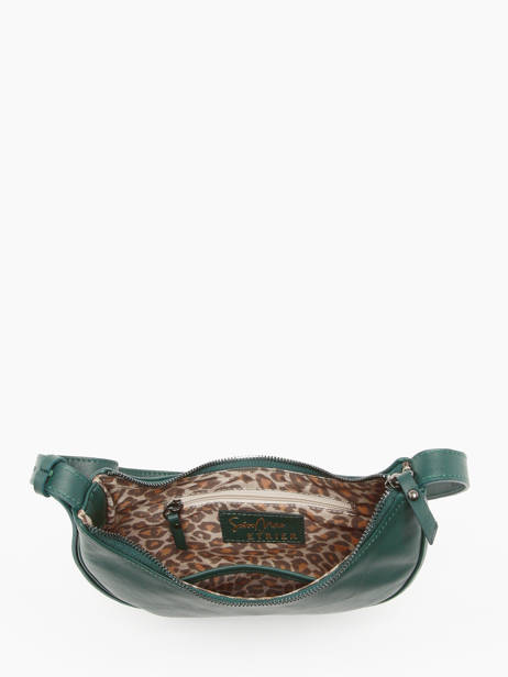 Cross Body Tas S Sosoomao Leder Etrier Groen sosoomao ECSO057S ander zicht 3
